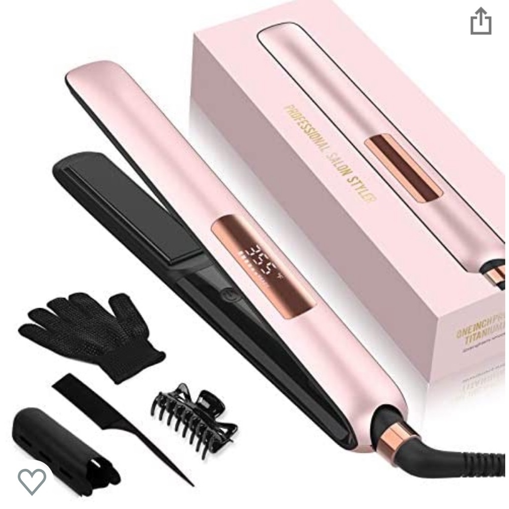 Hair Straightener in Pink